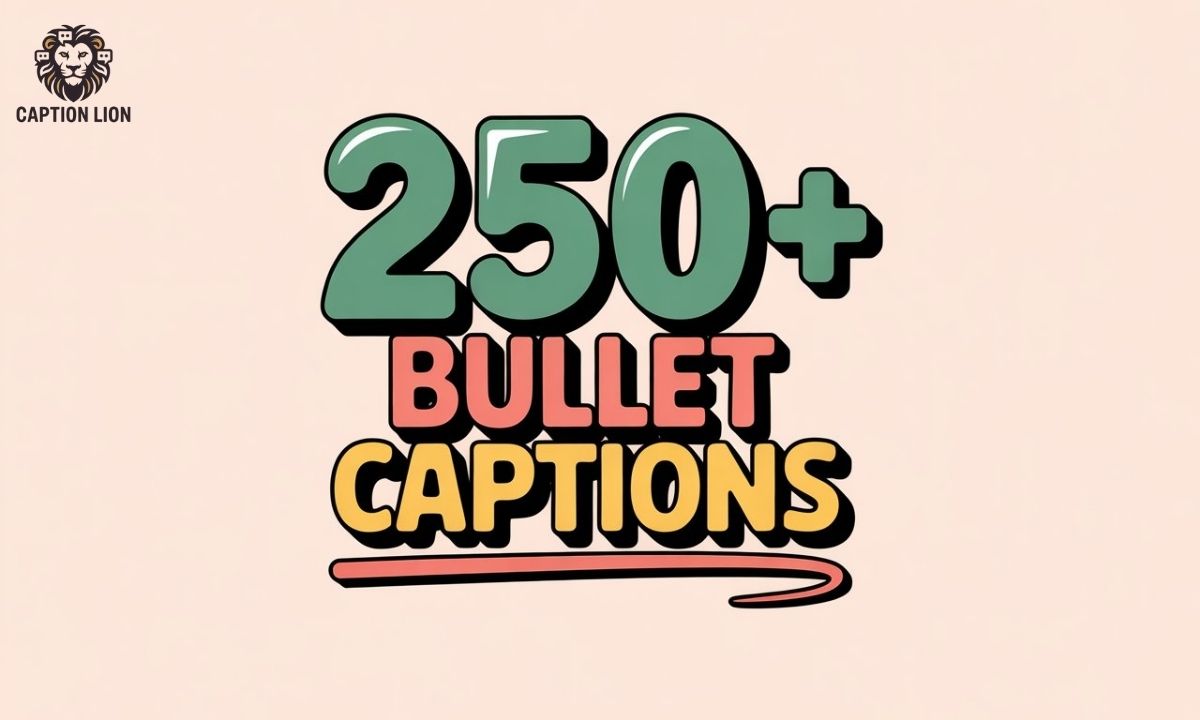 Bullet Captions For Instagram