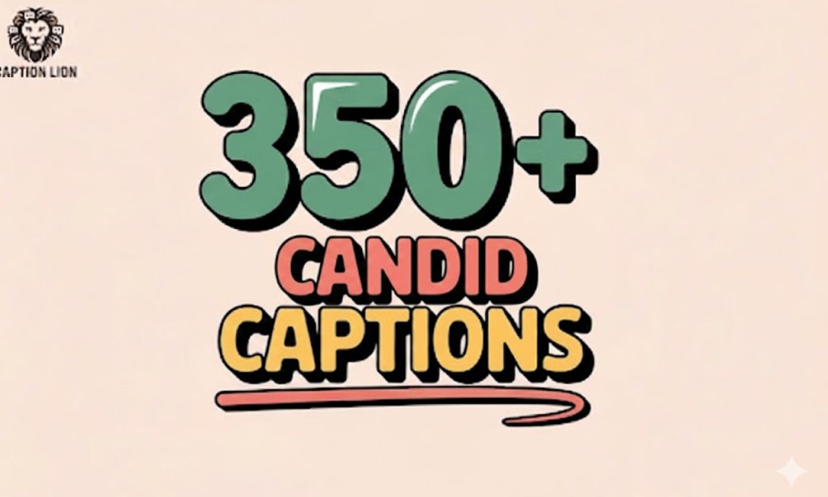 Candid Captions for Instagram
