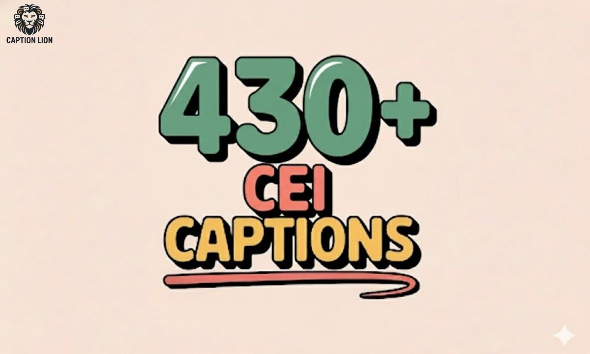 CEI Captions