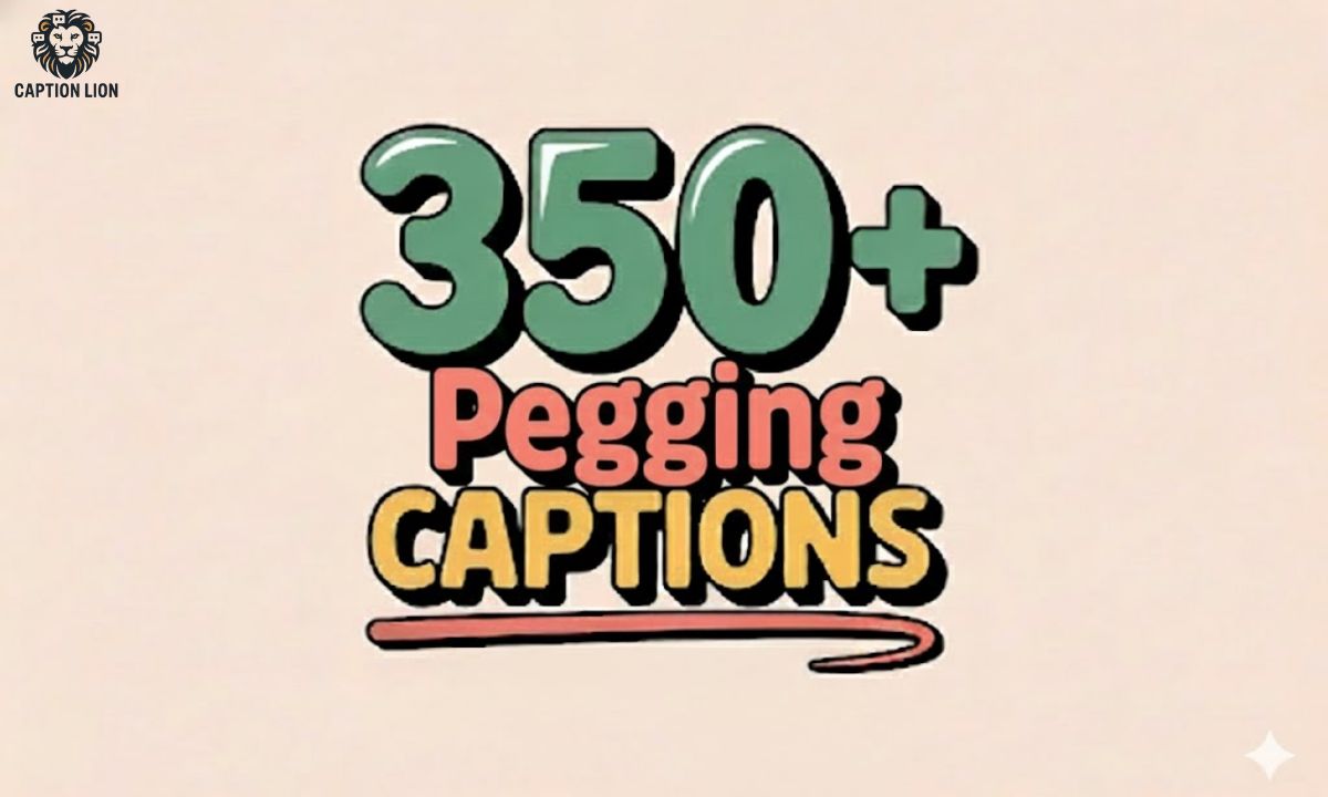 Pegging Captions