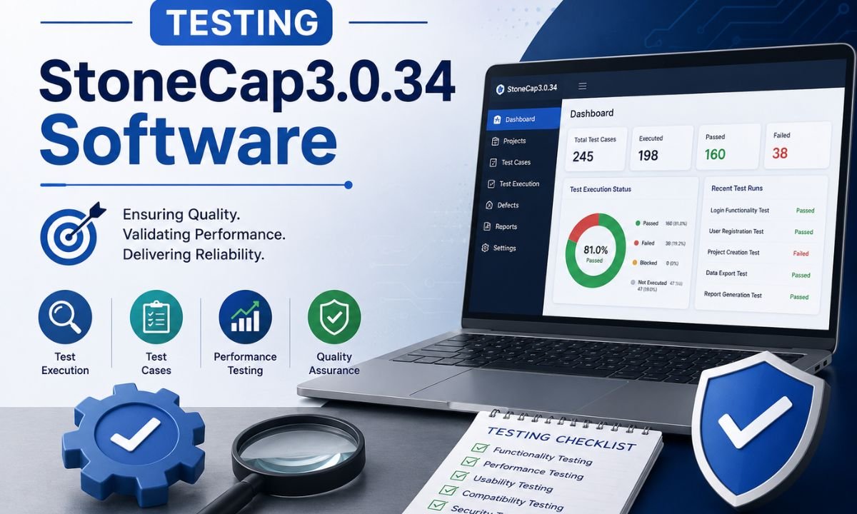 Testing StoneCap3.0.34 Software