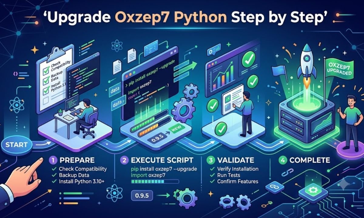 Upgrade Oxzep7 Python Step by Step