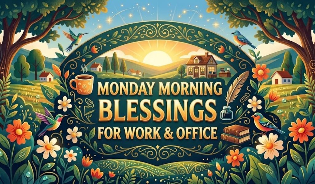 Monday Morning Blessings for Work & Office