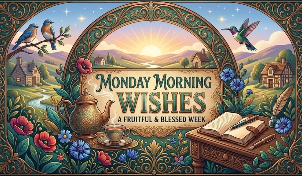 Monday Morning Wishes, Greetings & Messages