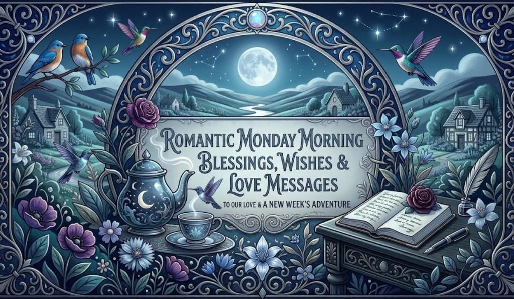 Romantic Monday Morning Blessings, Wishes & Love Messages