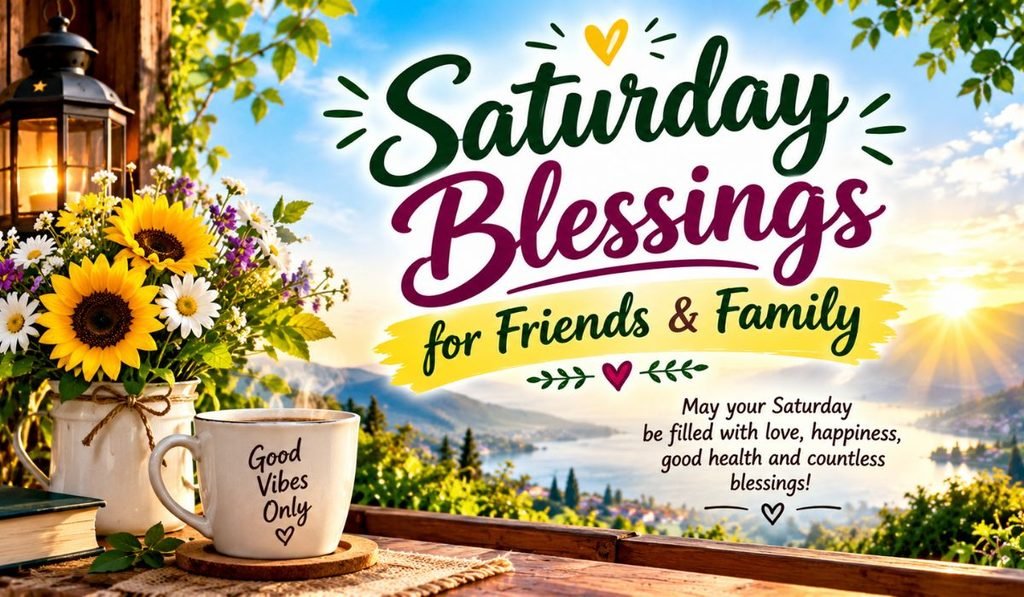 

Saturday Blessings for Friends & Family

