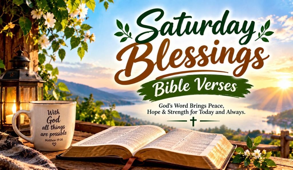 Saturday Blessings Bible Verses